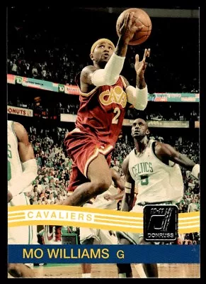 2010-11 Donruss Mo Williams Cleveland Cavaliers #45 • $2.09