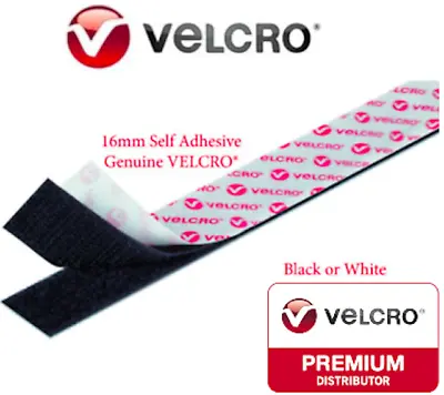 VELCRO® Brand 50mm Self Adhesive Hook And Loop Tape Sticky Back Strips • £65