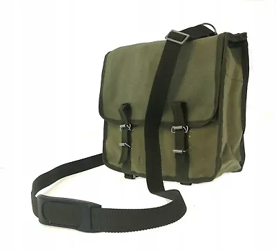 Polish Army Canvas Webbing Bread Bag Military Satchel Od Green-NEW. • $23.42