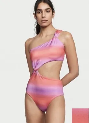Victoria Secret Twist Monokini One-Piece Swimsuit Size L NWT Org. Price $74.95 • $35