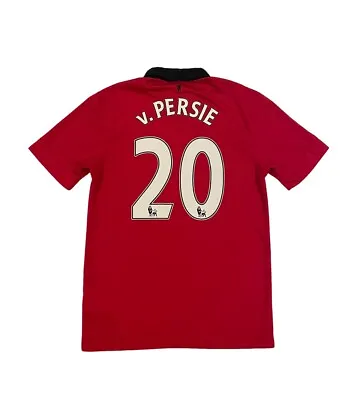 Nike 2013 Robin Van Persie #20 Manchester United Soccer Jersey Men’s Size Medium • $83.56