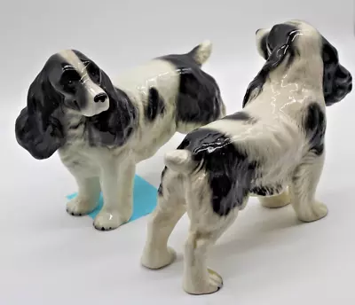 £21.50 • Buy Melba Ware Pair Spaniels. Mid Century Vintage. Fabulous Pair Of Cocker Spaniels!