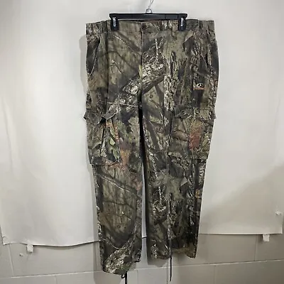 Mossy Oak Pants Mens XL Camouflage Cargo Pants Hunting Camo Adult 42x31 Hunting • $15.99