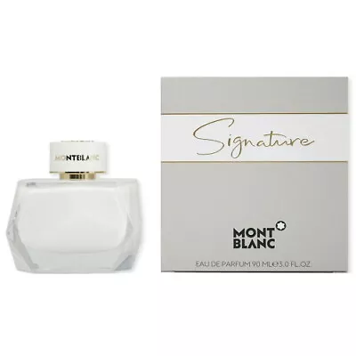 Signature By Mont Blanc 3 Oz EDP Perfume For Women New In Box • $42.81