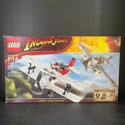 LEGO 7198 Indiana Jones Fighter Plane Attack New Sealed EXPRESS POST • $500