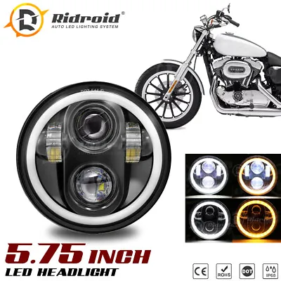 5.75 5 3/4 LED Headlight  Projector DRL For Harley-Davidson Dyna Sportster • $29.99