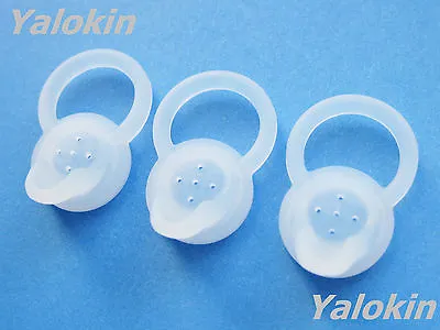 3 Large (L) Clear Eartips Set For Motorola Elite Flip HZ720 H17 H17txt • $12.99