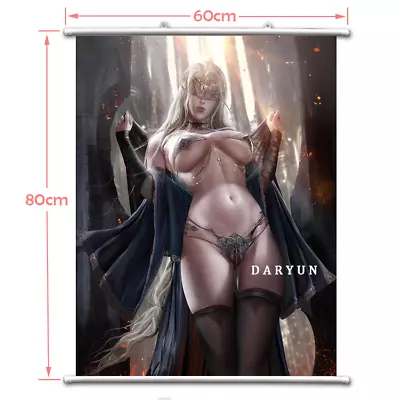 Home Decor DARKSOULS3 Fire Keeper Wall Scroll Poster Free Shipping • $20