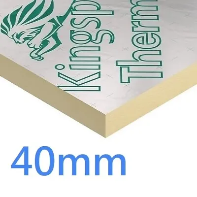 Kingspan Thermafloor TF70 Floor Board (40mm) 2.4m X 1.2m • £29