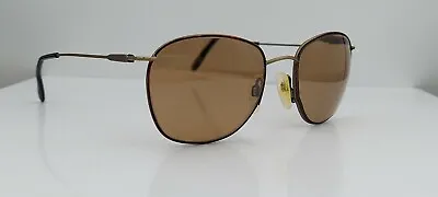 Vintage Silhouette  Tortoise Gold Oval Sunglasses FRAMES ONLY  • $18.60