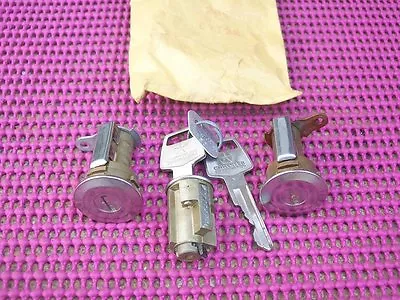 $149.95 • Buy 1967 1968 Plymouth Dodge Chrysler NOS MoPar DOOR IGNITION LOCK CYLINDER SET