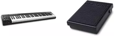 M-Audio Keystation 61 MK3 MIDI Keyboard Controller + M-Audio SP-1 Sustain Pedal • $299.04