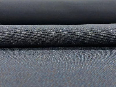 2.125 Yards Kvadrat Atlas 881 Blue & Brown Woven Wool Upholstery Fabric • $63.75