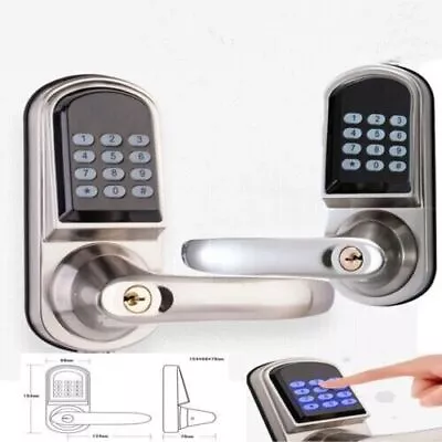 Mechanical Home Door Lock Set Keyless Entry Digital Code Keypad Combination US • $75