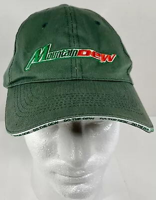 Green Seba Embroidered Mountain Dew Do The Dew Adjustable Hat • $12