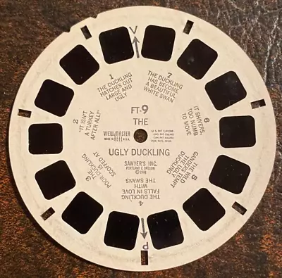 Vintage View-Master Reel #FT-9 - The Ugly Duckling - 1948 • $3.75