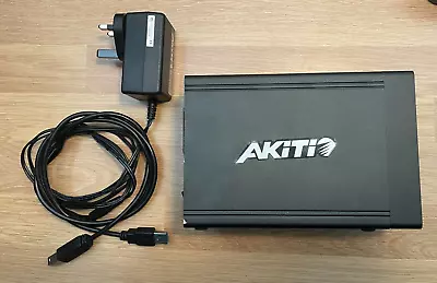 AKITIO NT2 U3.1 RAID USB 3.1 ALUM DUAL-BAY Storage Enclosure • £29.99