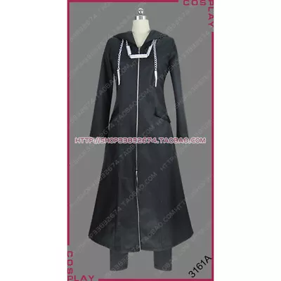 Kingdom Hearts Organization XIII Xemnas Roxas Outfit Game Cosplay Costume S002 • $95.67