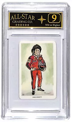 1979 Venorlandus World Of Sport Our Heroes Flik-Cards - #6 Mario Andretti ASG 9 • $32