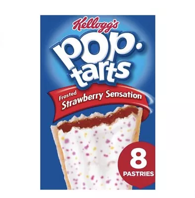 £11.95 • Buy 2 X Kellogg's Pop Tart Strawberry Sensation 8X48g