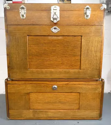 Vintage GERSTNER 11 Drawer Machinist Tool Chest & 5 Drawer Riser Set W Handbook • $1195