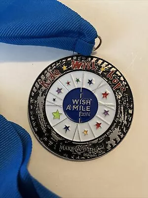 I WISH A MILE Race Running Marathon Medal FREE SHIPPING Run MICHIGAN • $15.29