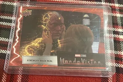 2022 WandaVision Memory Made Real Red Foil Board #88 Vision  • $2.99