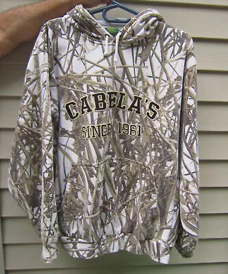 Cabella's Men's Hunting Hoodie Sweatshirt - Secluded Backwaters Size Large • $26.95