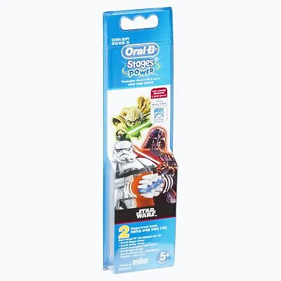 $25.70 • Buy Oral B Kids Power Toothbrush Refill Star Wars Oral-b Stages (star Wars) Replacem