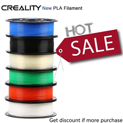 Creality 3D Printer Filament PLA 1.75mm 1KG/2.2lb Spool Material US • $21.99