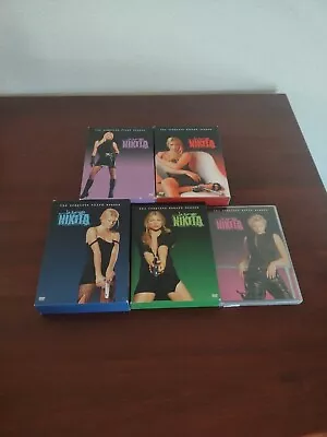 La Femme Nikita Complete Seasons 1-5 DVD 27-Disc W/spares Peta Wilson Roy Dupuis • $95
