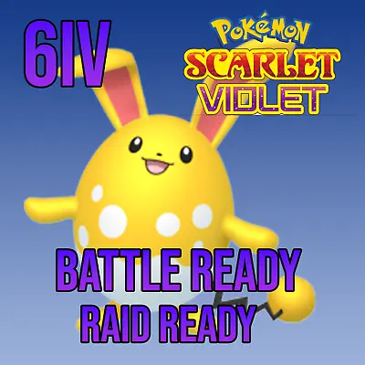 $2.99 • Buy ✨SHINY RAID READY 6IV AZUMARILL With Shell Bell Pokemon Scarlet And Violet CHEAP