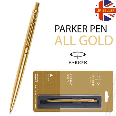 £12.99 • Buy Genuine Parker Classic Gold Ball Point Pen - Gift Box