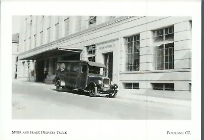 *Oregon Postcard- Meier & Frank Delivery Truck   *PortlandOregon {G174-S1} • $4.37