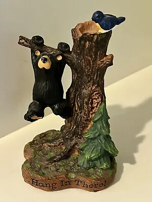 $22.19 • Buy Figurine Bearfoots Jeff Fleming Black Bear Hang In There.