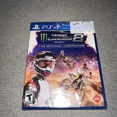 New Sealed! Monster Energy Supercross 2 (PlayStation 4/PS4) • $13.99