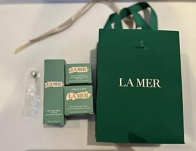 LA MER 4pcs Travel Gift Set (Cream Eye Concentrate Treatment Lotion) • $45.99