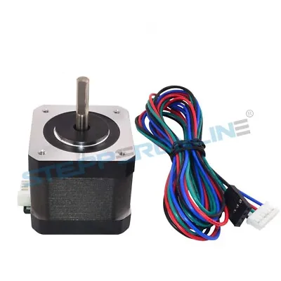 Nema 17 Stepper Motor 64oz.in W/ D-cut Shaft CNC Robot Reprap Makerbot Arduino • $11.99