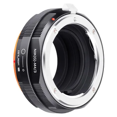 K&F Concept Adapter Ring Nikon AI G AF-S To M4/3 Panasonic Olympus Micro-single • $56.09