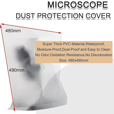 KOPPACE 480X490mm Microscope Dust Protection Cover Suitable For Stereomicroscope • $8.99