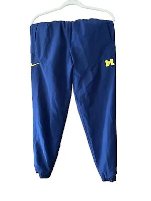 Size XS- Michigan Nike Navy Pants • $20