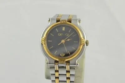 $459.33 • Buy Gucci Women's Watch Steel 25MM Quartz Steel/Gold Vintage Wrist