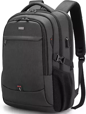 17 Inch Travel Laptop Backpack Water Resistant College Backpack For Men Laptop B • $67.52