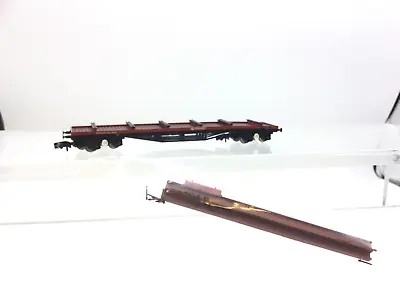 Graham Farish 377-601A N Gauge Railfreight BDA Bogie Bolster Wagon 951153 • £19.99