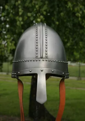 18 Gauge Steel Medieval Viking Nasal Helmet/Knight/Viking/Crusader/Greek • $82.65