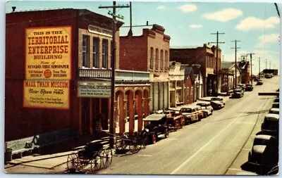 Postcard - Territorial Enterprise Virginia City Nevada USA • $7.97