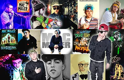 Mac Miller Collage Poster • $9.99