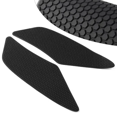 Side Tank Traction Grips Pads Decor For Yamaha YZF R6 YZF-R6 2017-2020 Black USA • $19.23