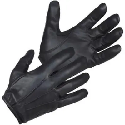 Made With Kevlar Police Anti Slash Fire Resistant Leather Gloves Security SIA • £11.95