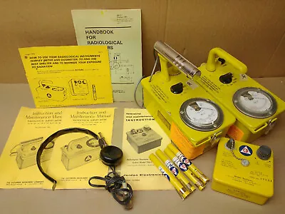 Victoreen Geiger Counter Kit CDV777 Includes CDV700/715 Headphones More! U • $445